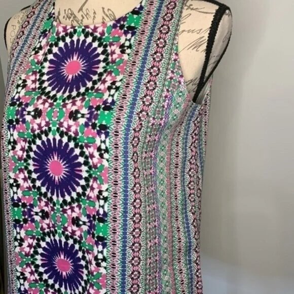 London Times Sleeveless Shift Dress - Picture 3 of 6